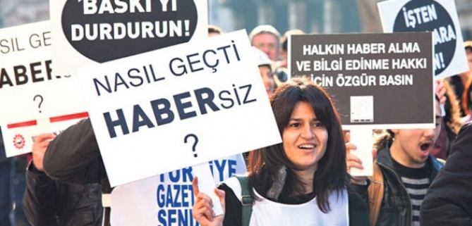 Basın özgürlüğü olmayan tek Avrupa ülkesi, Türkiye