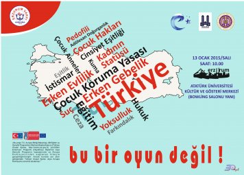 Her gün 20 bin kız çocuğu anne oluyor