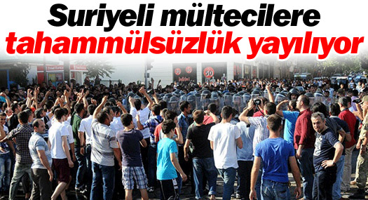 Göçmenlerle tehlikeli gerginlik…